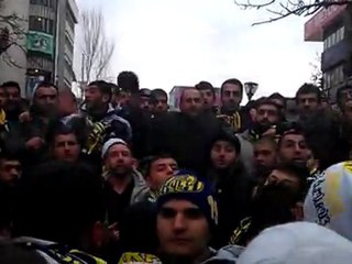 Ankaragücü Taraftarı Miting sırasında...