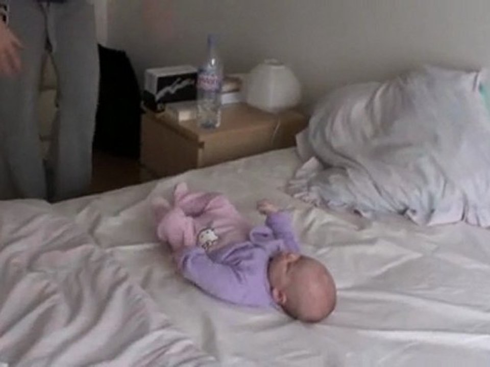 je fais du sport dans le lit