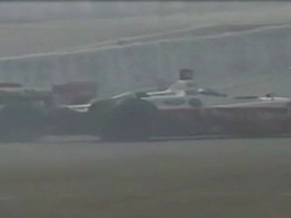 Champ Car 2006 Mexico Start Legge Crash
