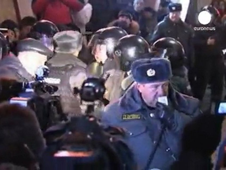 Rusya 2011'i protestolarla kapattı