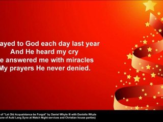 Let All Past Troubles be Forgot [LONG PLAY VERSION REVISED] -- Christian New Years Song