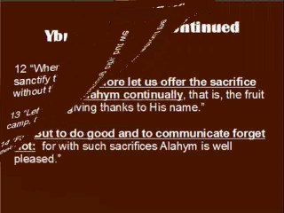 THE TRUTH ABOUT TITHES AND OFFERINGS