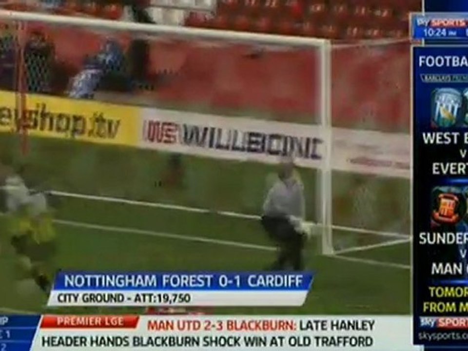 Nottingham Forest 0-1 Cardiff City