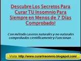 Como Combatir el Insomnio *LOS SECRETOS*