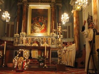 Te Deum du 31 décembre 2011 à la basilique-cathédrale du Saint-Esprit à Istanbul