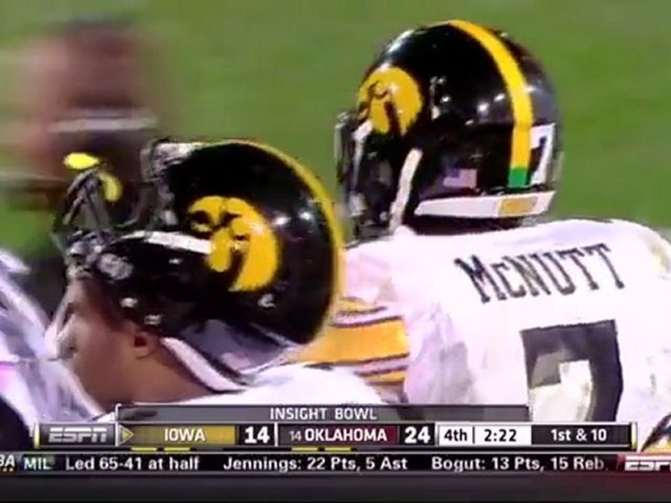 OU vs Iowa 2011 Skycam Fall