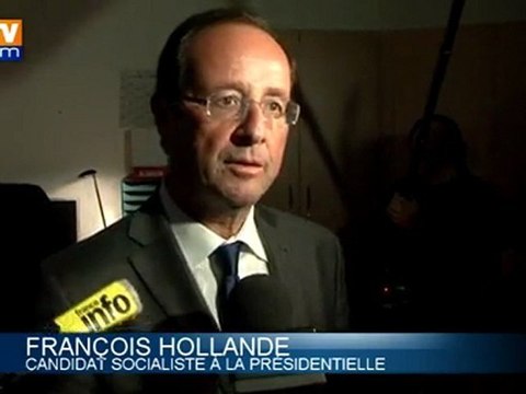 François Hollande à la rencontre de ceux qui travaillent la nuit du réveillon