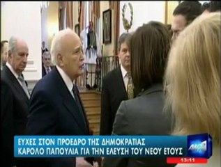 Δήλωση Παπούλια στους δημοσιογράφους