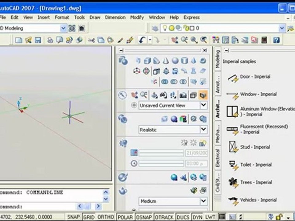 Learn AutoCAD 2007 2D تعليم اوتوكاد - التعرف عل...