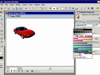Learn Director MX تعليم ديركتور - التعرف على نافذة العرض