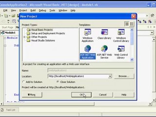 تعليم فيجوال بيسك دوت نت - كيفية إنشاء تطبيقات الويب