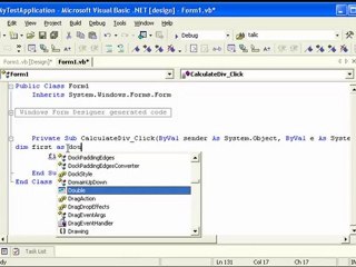 Learn Visual Basic.net تعليم فيجوال بيسك - إضافة الكود للتطبيق