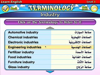 تعليم اللغة الانجليزية - Terminology - Learn English