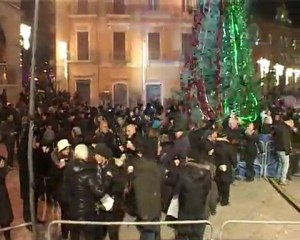 IERI SERA NELLA PIAZZA DI MATERA 1-1-2012