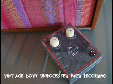 The Vintage Doxy (Deacy style amp) - Rotwang's Party - Mic'd recording -  Vidéo Dailymotion