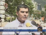 Realizan operativo de limpieza en Chacao