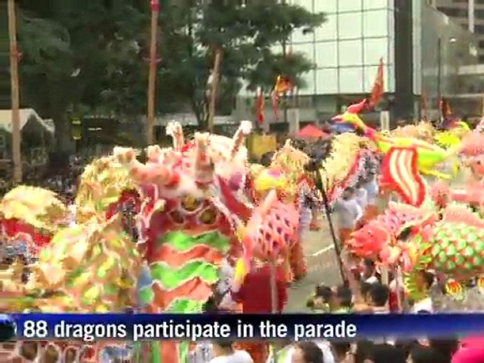 Hong Kong dragons break world record