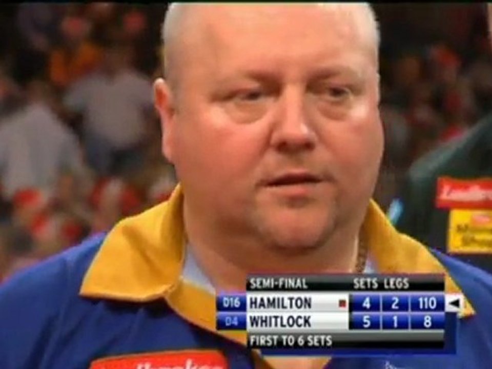 Darts Championship - Hamilton im Finale