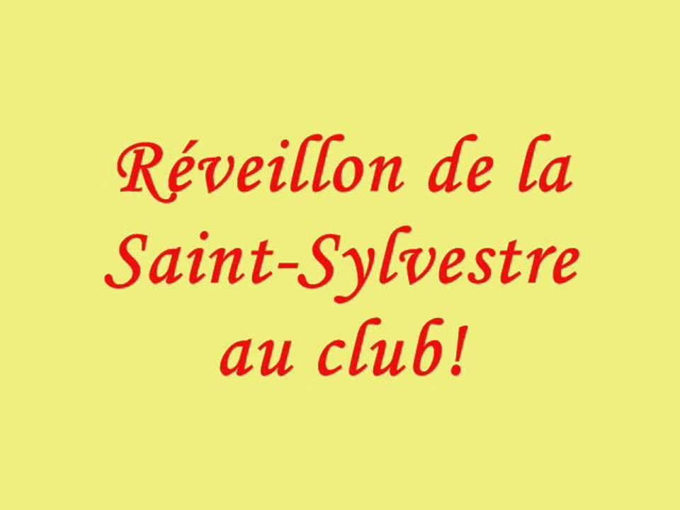 Réveillon 2011 au club