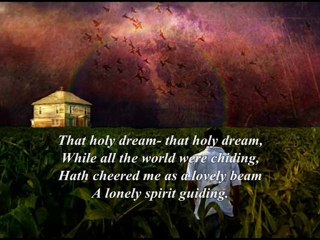 "A Dream" Edgar Allan Poe Tribute Poem