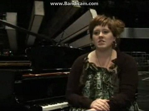 Adele - Backstage Interview at Jools Holland (June 2, 2007)