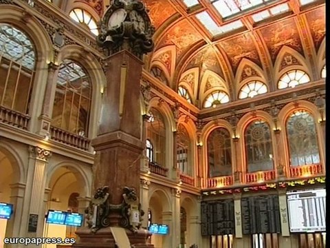 El Ibex 35 registra la primera subida del año