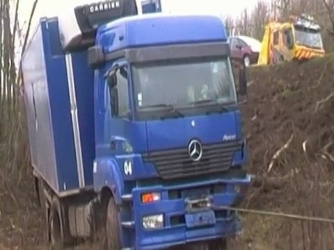 camion accidenté à Beauvais le 31/12/2011