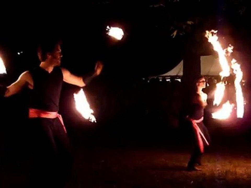 Feuershow augsburg - fantômes de flammes - big fire promo