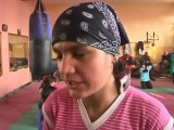 Afghan female boxers aim for gold