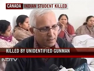 Indian student shot dead in Canada