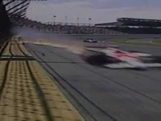 Indianapolis 500 2005 Sam Hornish Crash