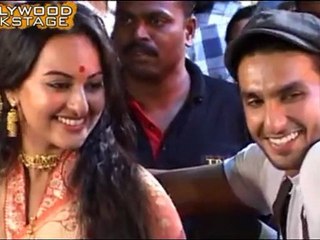 Sonakshi Sinha gets INTIMATE with Ranveer Singh
