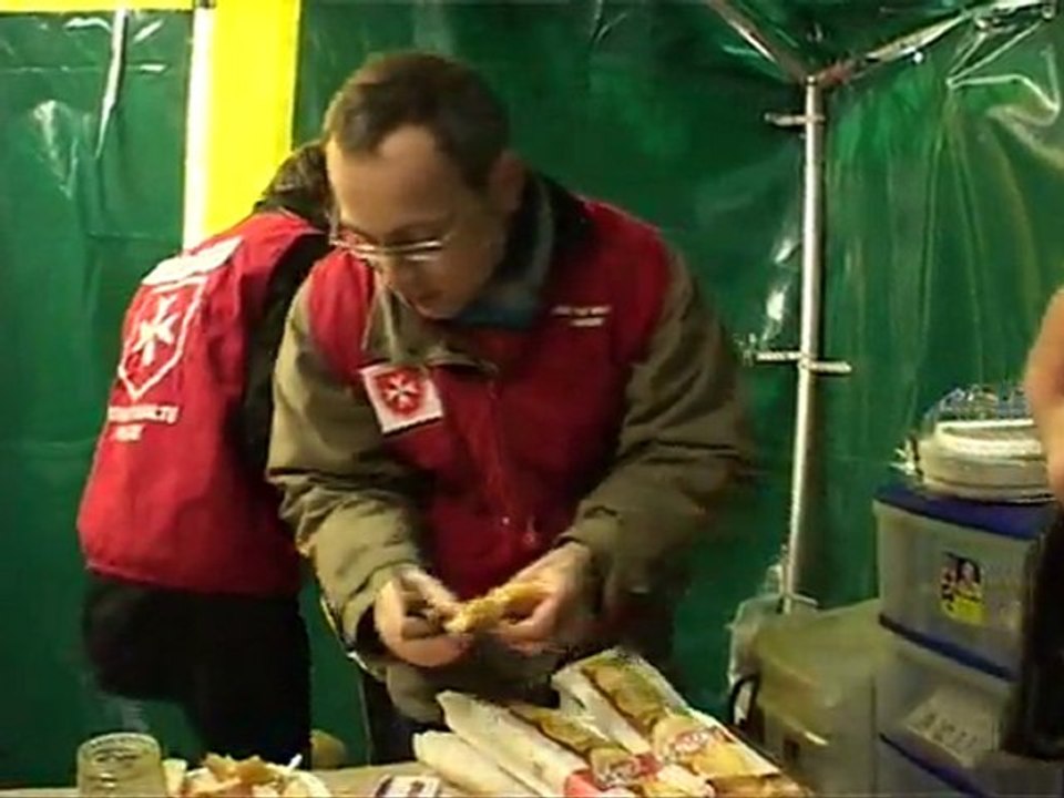 Actions de solidarité pour les personnes sans-abri - Ordre de Malte France