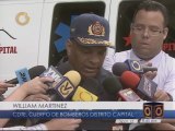 Bomberos del Distrito Capital atendieron 999 emergencias en diciembre