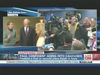 Ron Paul Interview On CNN Today, Says Santorum Is A Liberal !