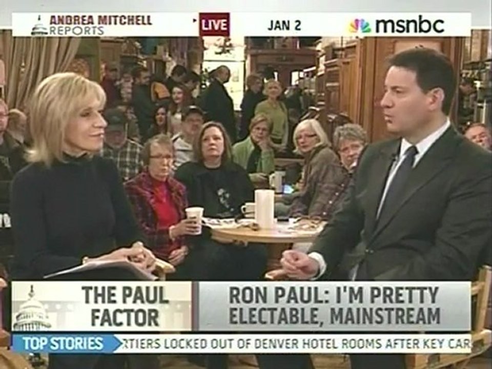 MSNBC Tries To Downplay The Heck Out OF Ron Paul In Iowa