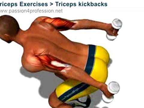 Triceps kickbacks