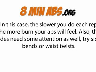 8 Minute Ab Workouts From Home