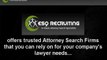 Trusted Attorney Search Firms