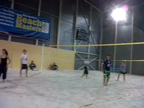 balle de match de la finale Nancy Bulgare tournoi 4X4 du MBV