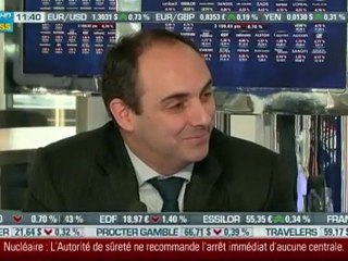 Olivier Delamarche présente ses vœeux sur BFM Business