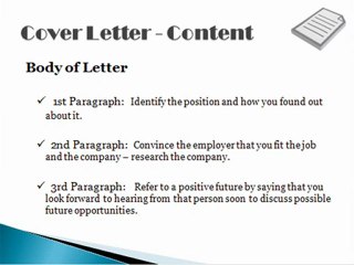 Resume Cover Letters - shows off your qualifications