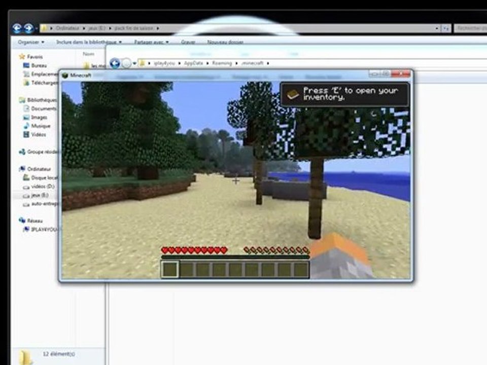Minecraft : TUTO installer la map S07 - Pirates des Cuboïdes