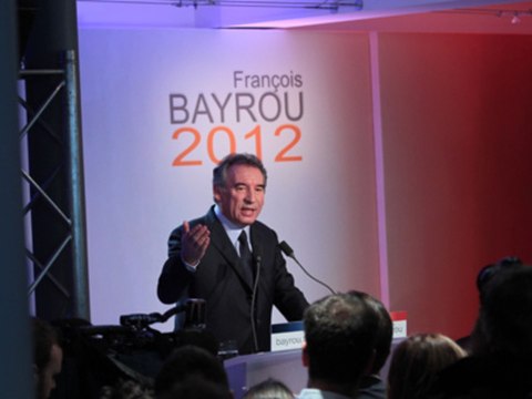 François Bayrou - voeux a la presse pour l'année 2012