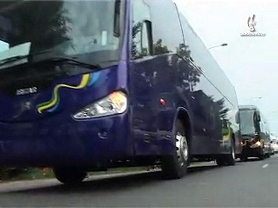Les nouveaux bus pour la CAN 2012