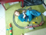 romann et son train lego