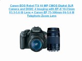 Buy Cheap Canon EOS Rebel T3i 18 MP CMOS Digital SLR Camera and DIGIC 4 Imaging with EF-S 18-55mm f/3.5-5.6 IS Lens   Canon EF 75-300mm f/4-5.6 III Telephoto Zoom Lens