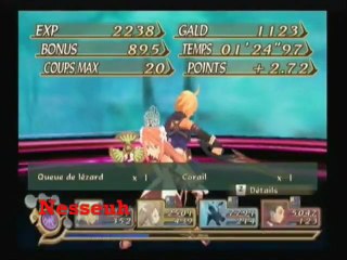 Tales of Symphonia 2 - Attaque spéciale combo Emil mode "normal" et Marta.