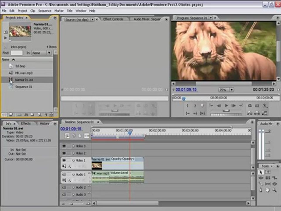 تعليم بريمير سي اس 3 - مقدمة وشرح واجهة البرنامج