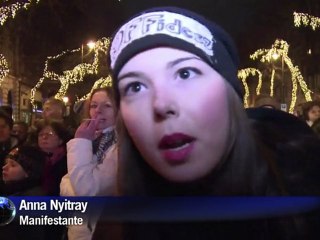 Protestos na Hungria